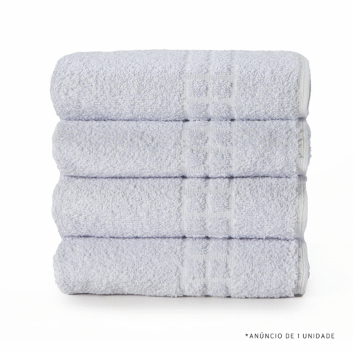 Toalha de Rosto Soft Padrão Profissional Hotelaria Branca - Imagem 2