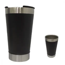 Copo Térmico com Tampa e Abridor de Garrafa – 473ml Parede Dupla