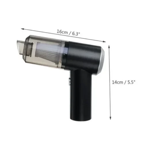 Aspirador de Pó Portátil Recarregável 3em1 Usb Refil Portátil Recarregável - Imagem 4