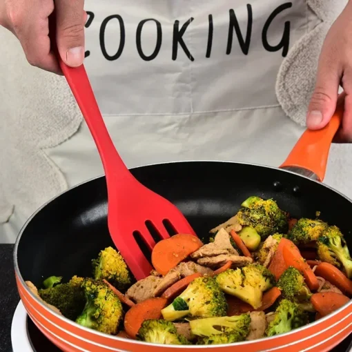 Conjunto de Utensílios de Cozinha em Silicone com 5 Peças – Resistência, Segurança e Praticidade no Dia a Dia - Imagem 2