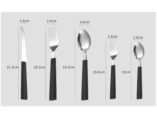 Faqueiro Brinox Inox 20 Peças Veneza - Imagem 2